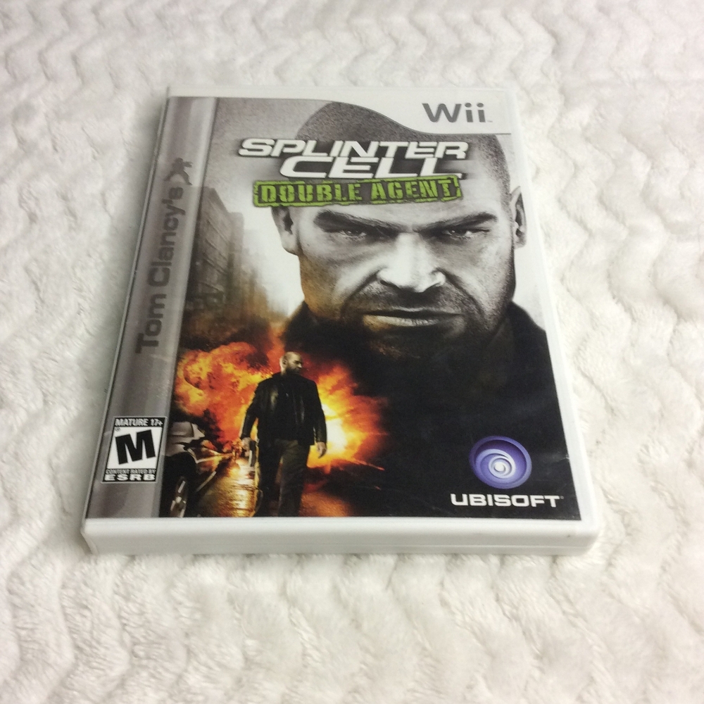 Tom Clancy's Splinter Cell Double Agent Nintendo Wii Clean Disc Tested CIB